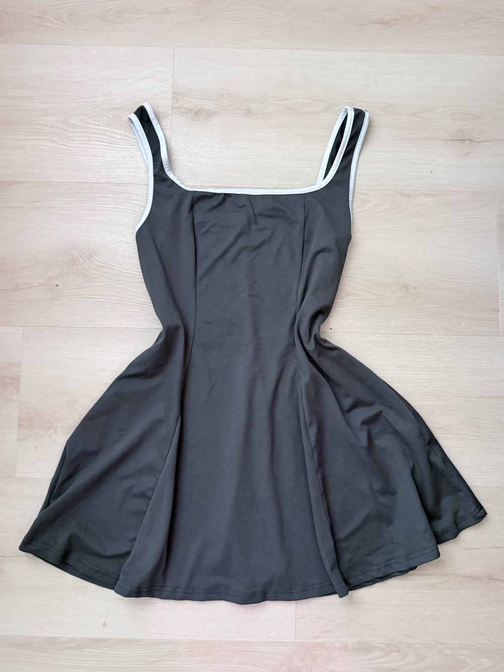 Grey mini dress